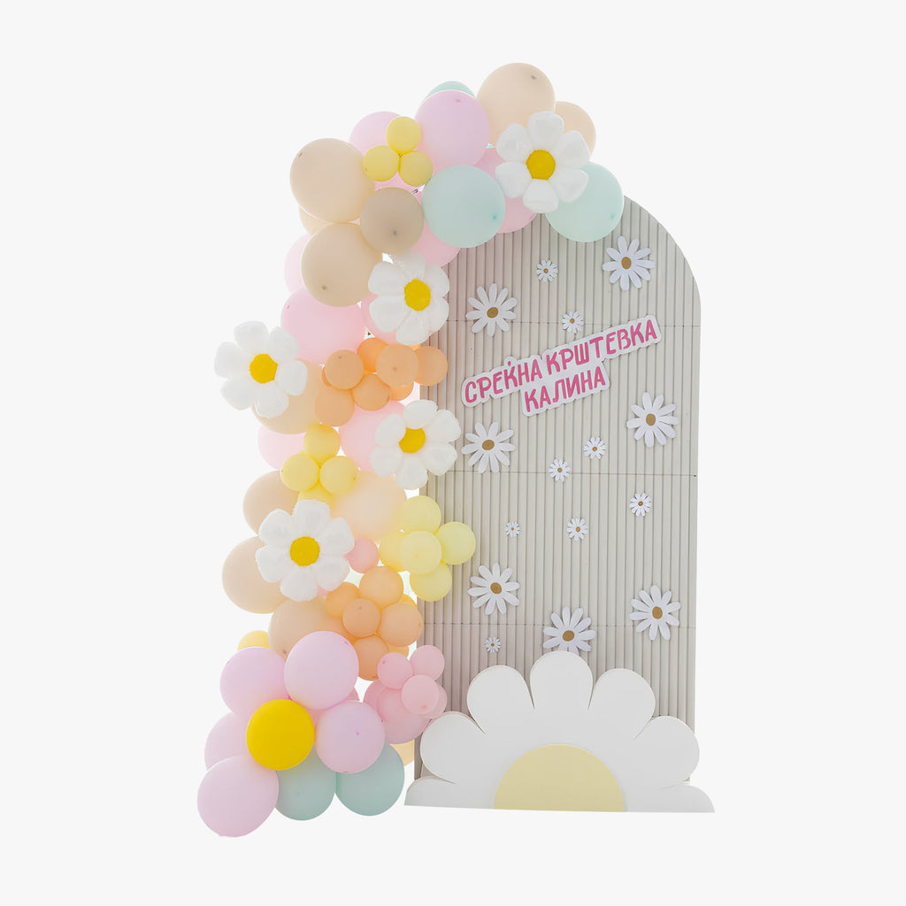 Birthday Daisy Backdrop #2