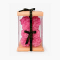 PINK ROSE TEDDY BEAR