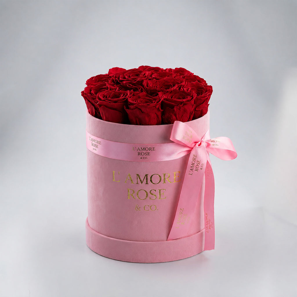 TIMELESS RED ROSE BOX