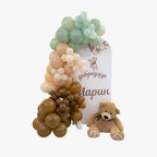 Birthday Teddy Bear Backdrop #3
