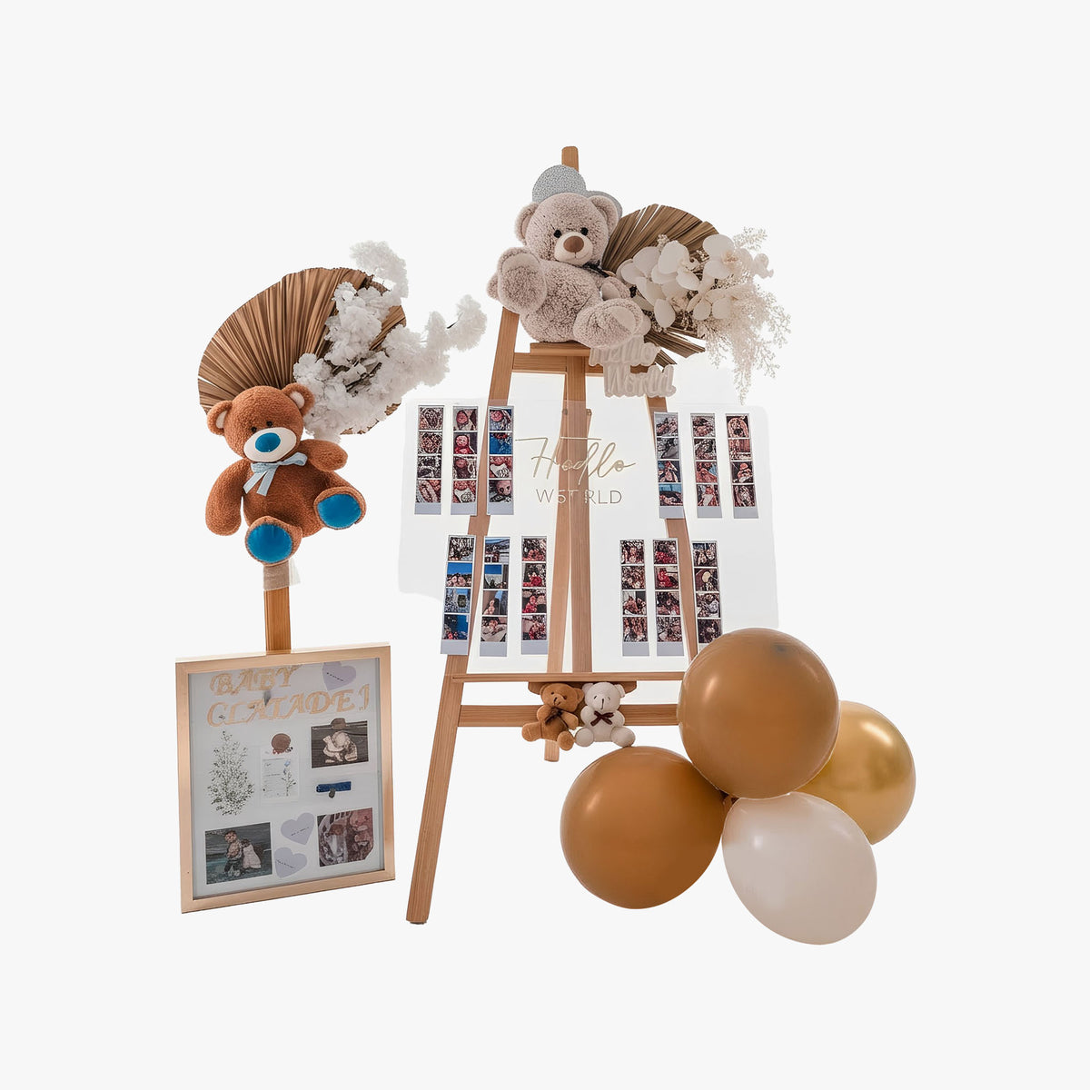 Birthday Teddy Bear Easel #1