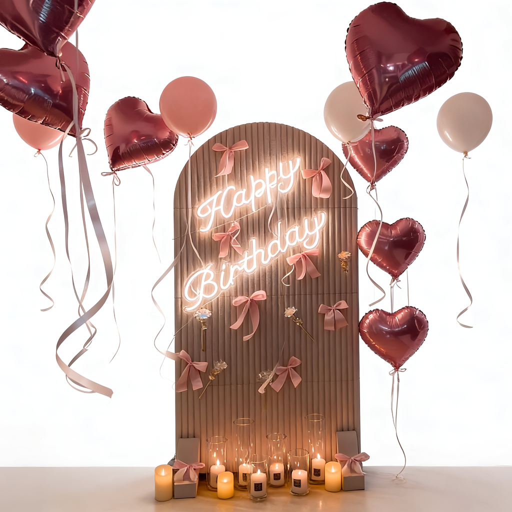 Birthday Love Backdrop #1
